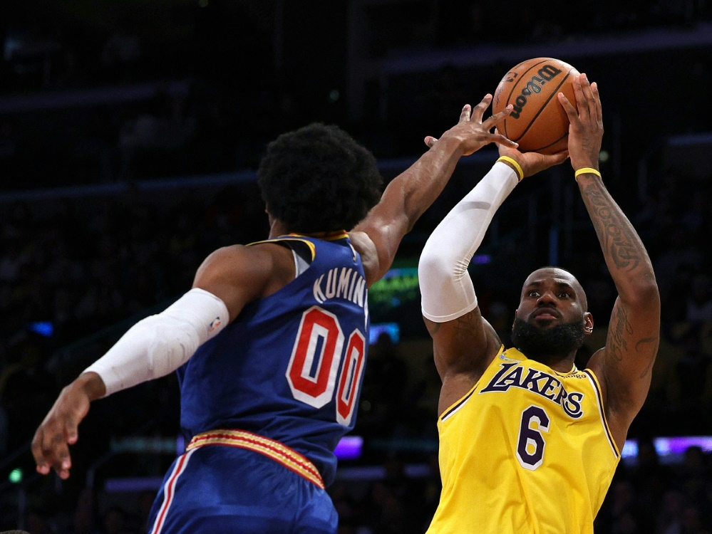 LeBrons Rekordshow rettet die Lakers