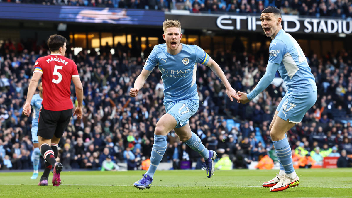 Manchester City schießen ManUnited im Stadtderby ab