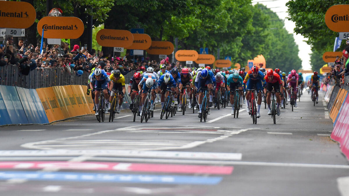 Milan gewinnt beim nächsten Giro-Sprint