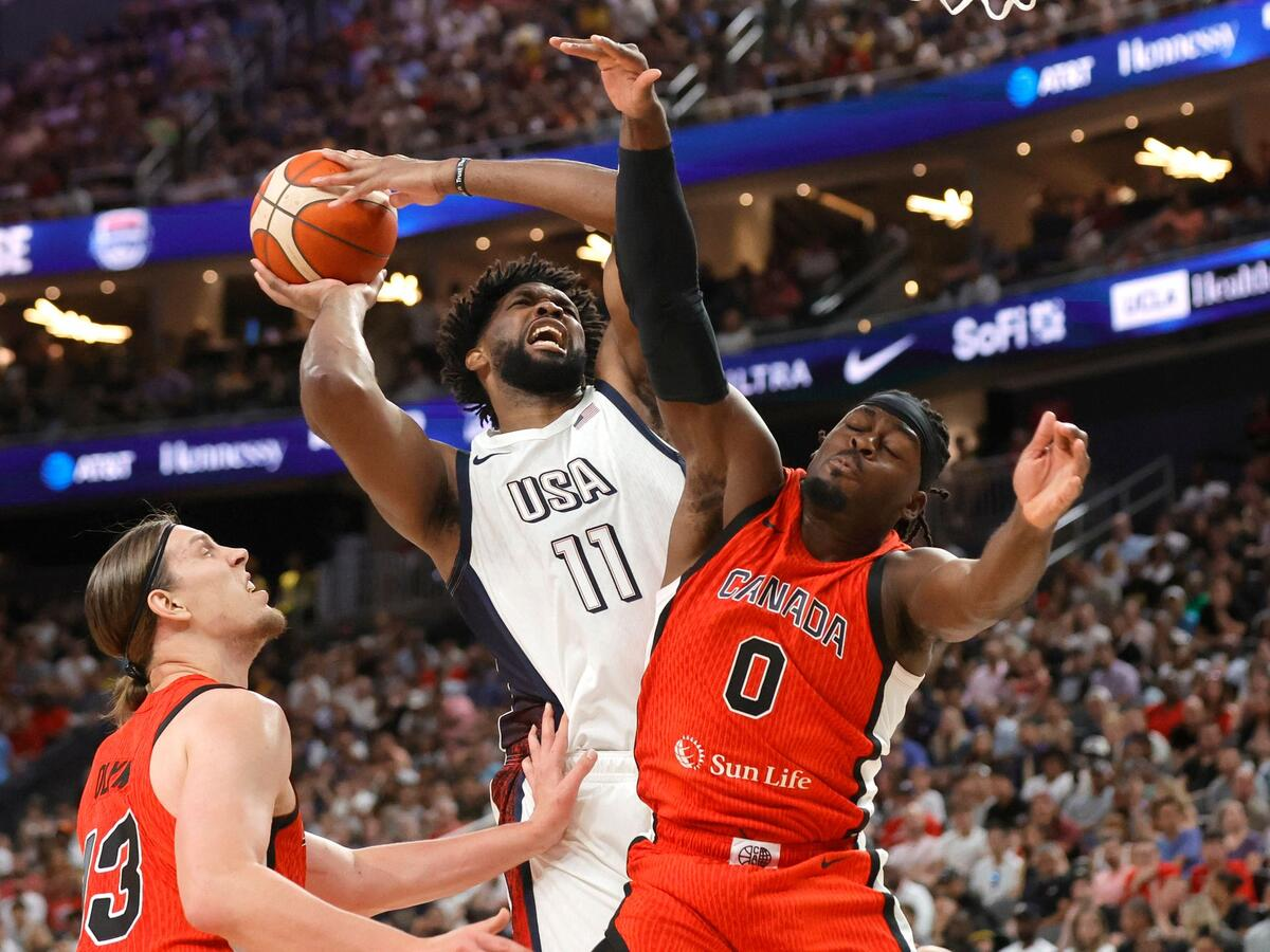 US-Basketballer gewinnen ersten Olympia-Test