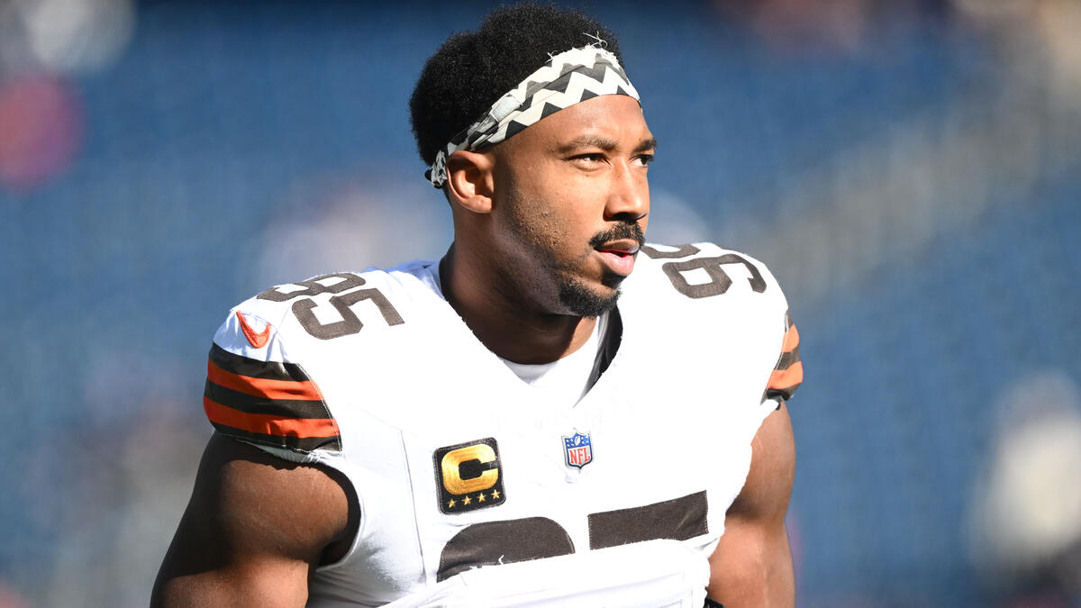 Myles Garrett verabschiedet sich emotional von den Browns