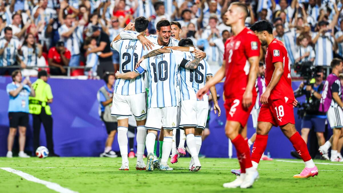 Auch ohne Messi-Tor: Argentinien ringt die Schweiz nieder